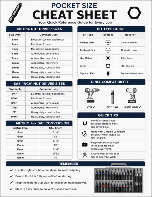 Pocket Size Cheat Sheet