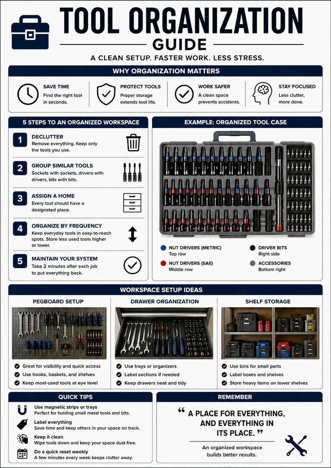 Tool Organization Guide