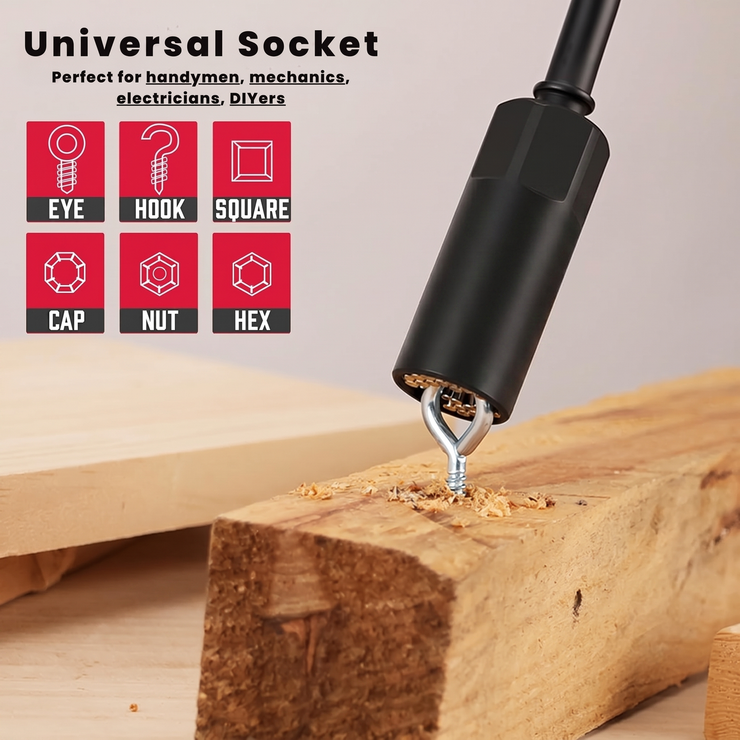 Magnetic Impact Nut Driver Set